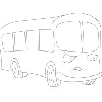 Раскраски Автобус