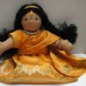 Кукла в индийском платье